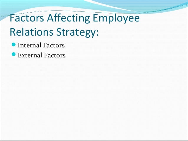 factors affecting human resource development internal and external factors affecting human resource management